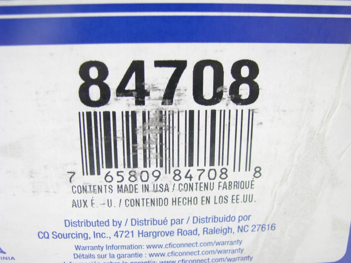 Carquest 84708 Oil Filter Replaces: 179438 57708 LFP6035 P551145