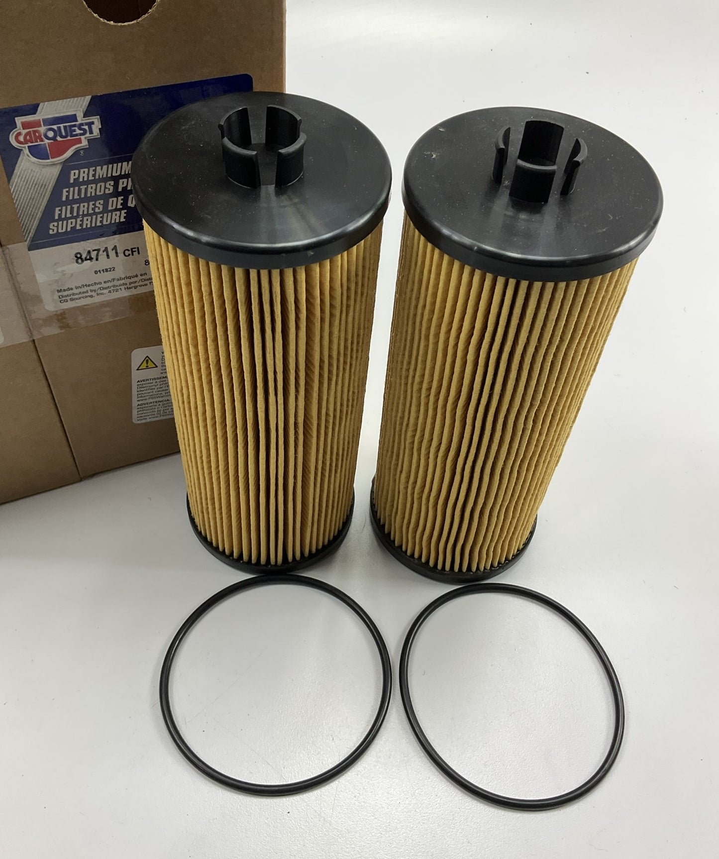 (2) Carquest 84711 Oil Lube Filter Cartridge - Replaces 57711, LFR83754, P550451