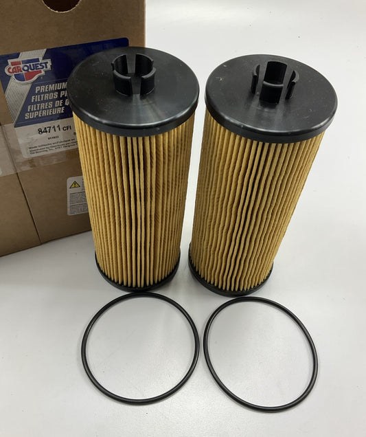 (2) Carquest 84711 Oil Lube Filter Cartridge - Replaces 57711, LFR83754, P550451