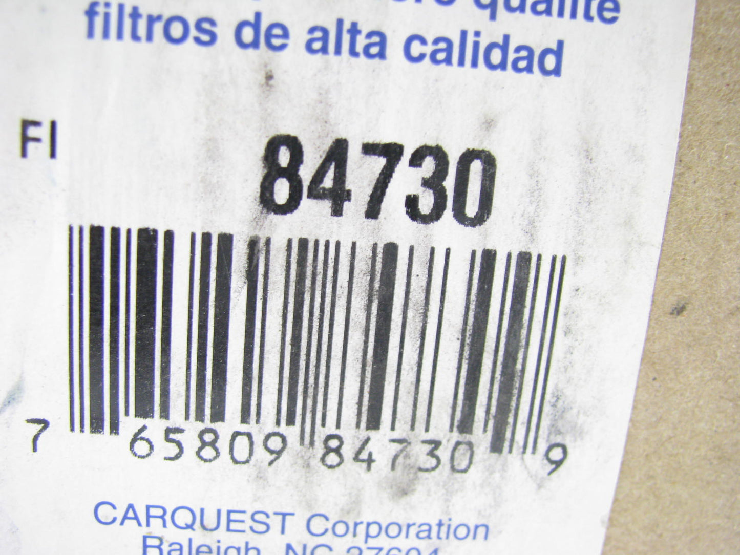 Carquest 84730 Oil Filter Replaces: 57730 L17019 PH2904 LF490 LF3795 P551268