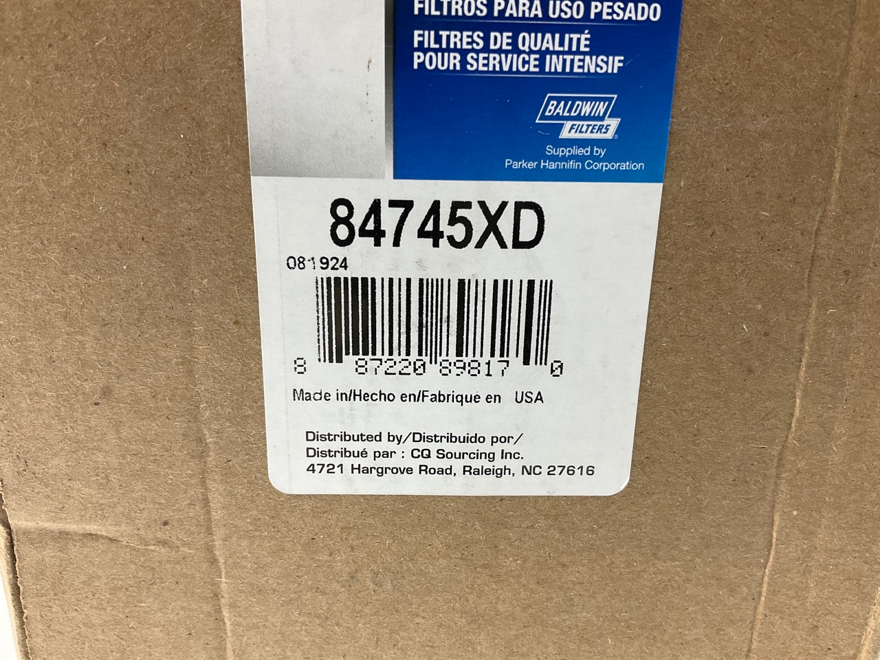 (2) Carquest 84745XD Oil Filters Replaces 57745XD, PH8690, 3101868, 3406810