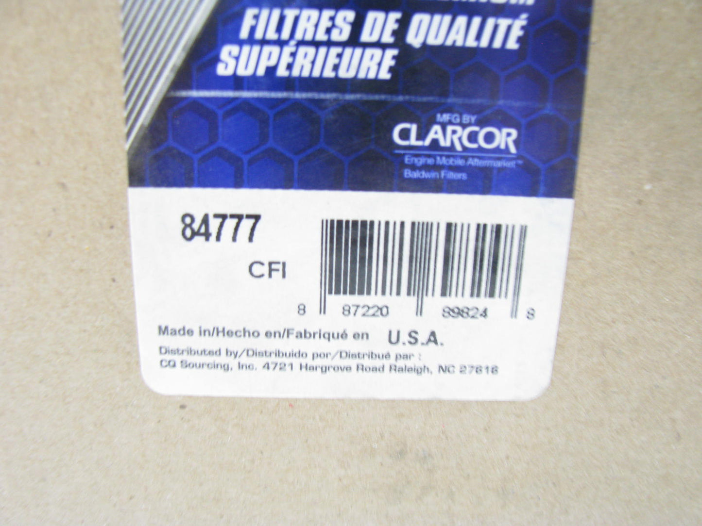 Carquest 84777 Engine Oil Filter Replaces PH8488 57777 L65200 LFP5723 RE58935