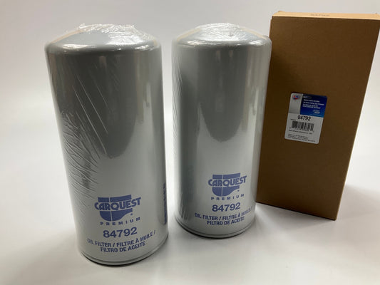 (2) Carquest 84792 Oil Filter - Replaces 57792, P551808, 7792, B7299