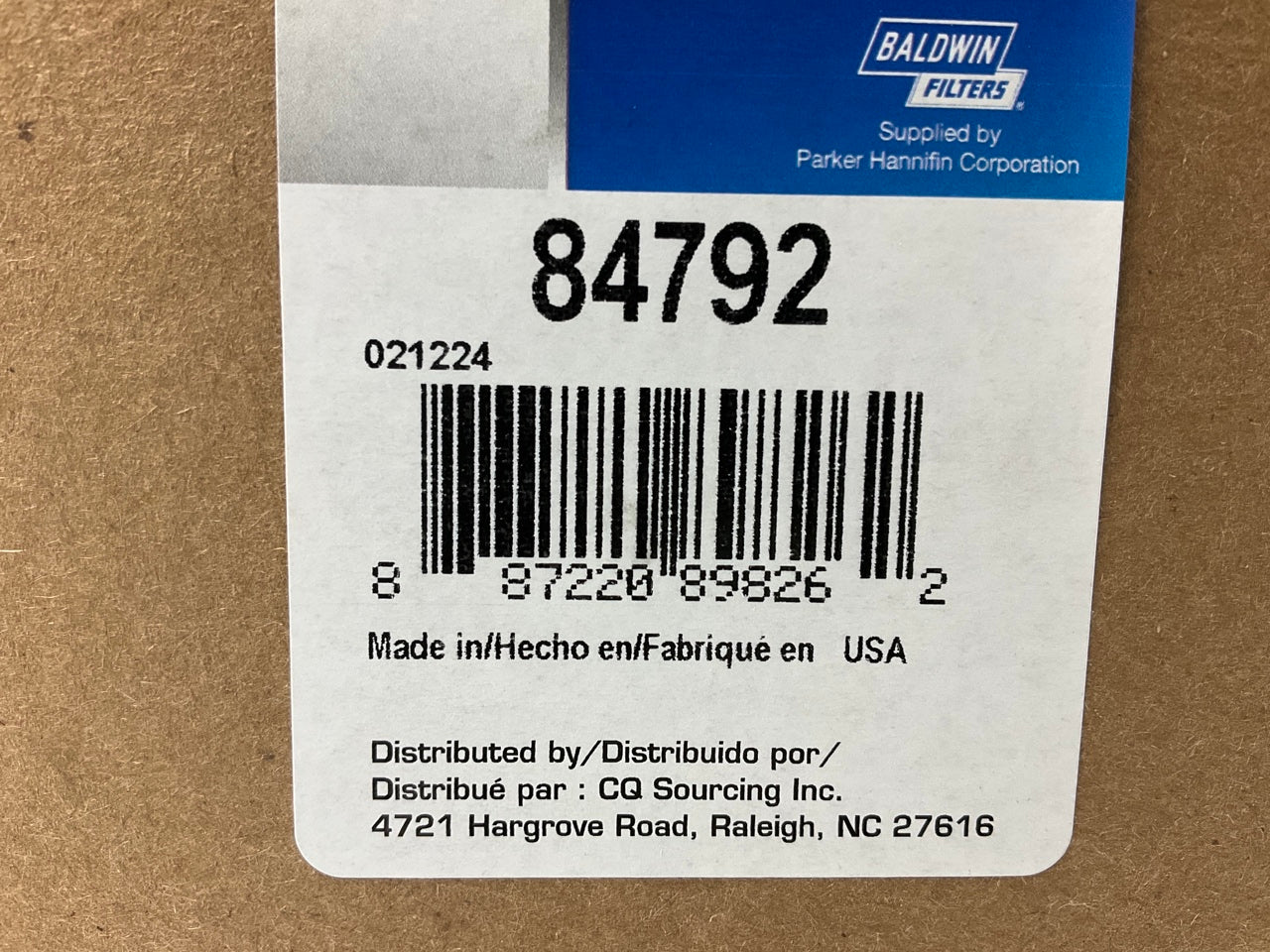 (2) Carquest 84792 Oil Filter - Replaces 57792, P551808, 7792, B7299