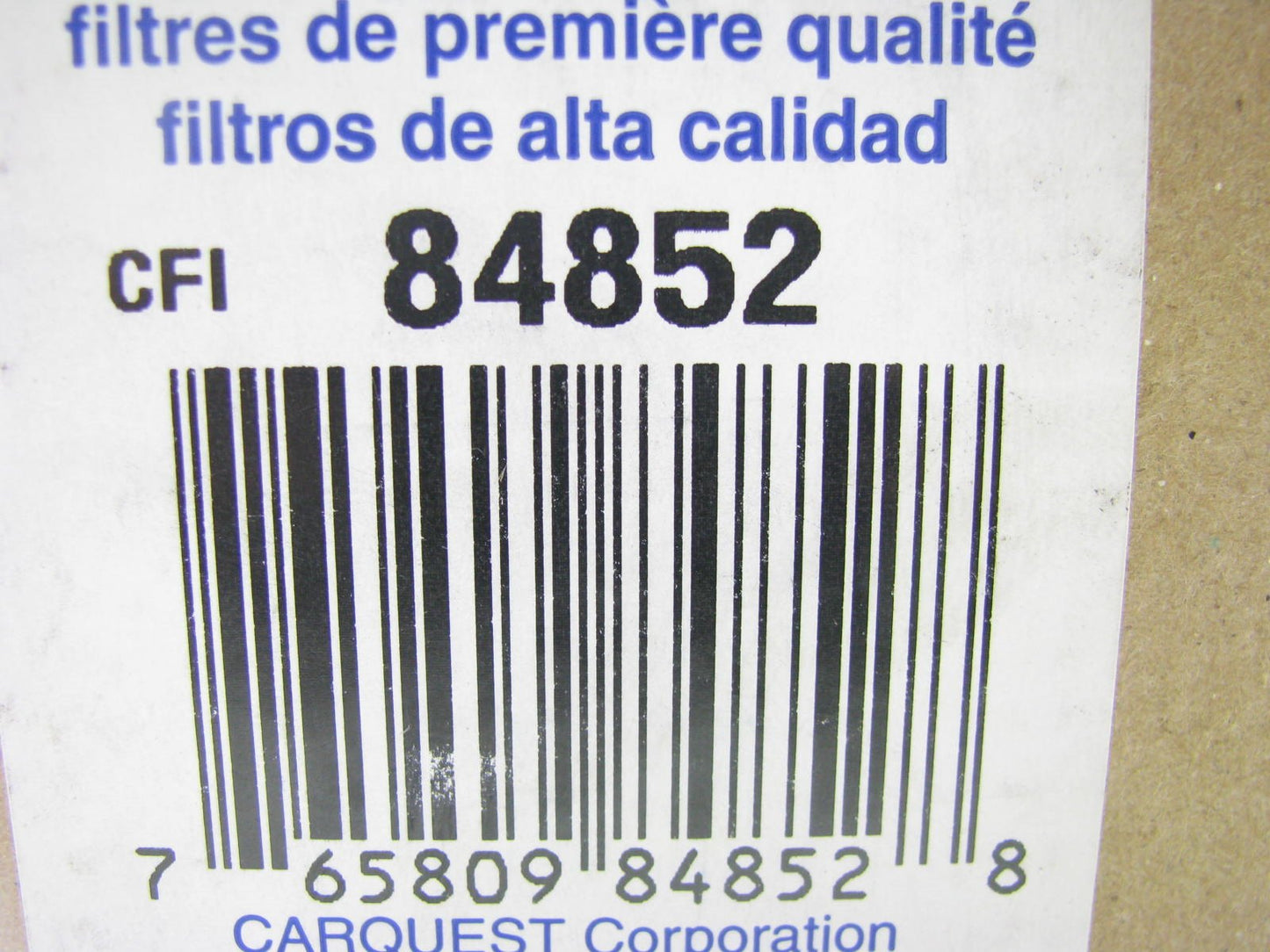 Carquest 84852 Cartridge Hydraulic Metal Canister Filter Replaces 57852 932655Q