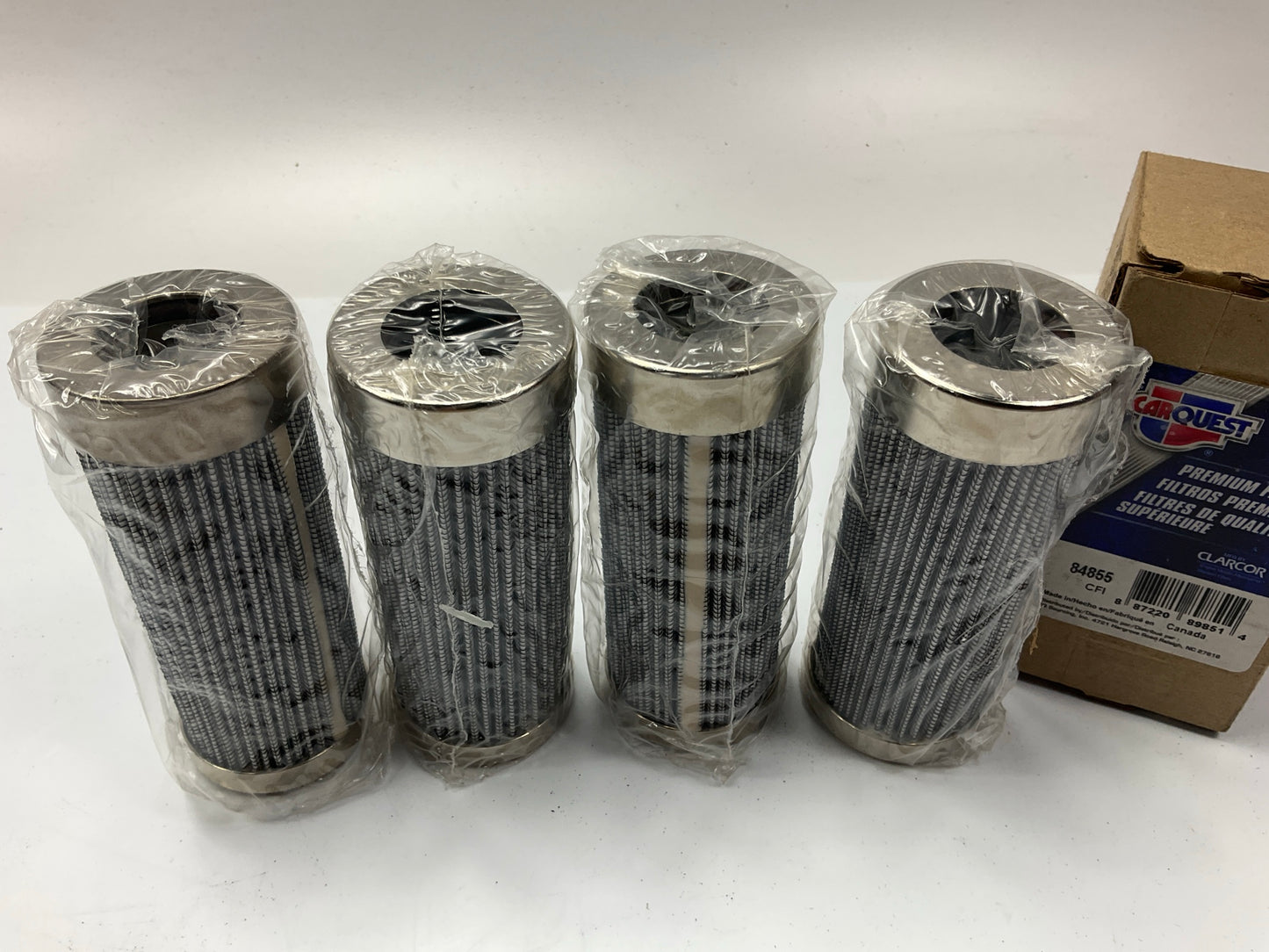 (4) Carquest 84855 Hydraulic Filter Replaces 57855 P167181 2060862 932615Q