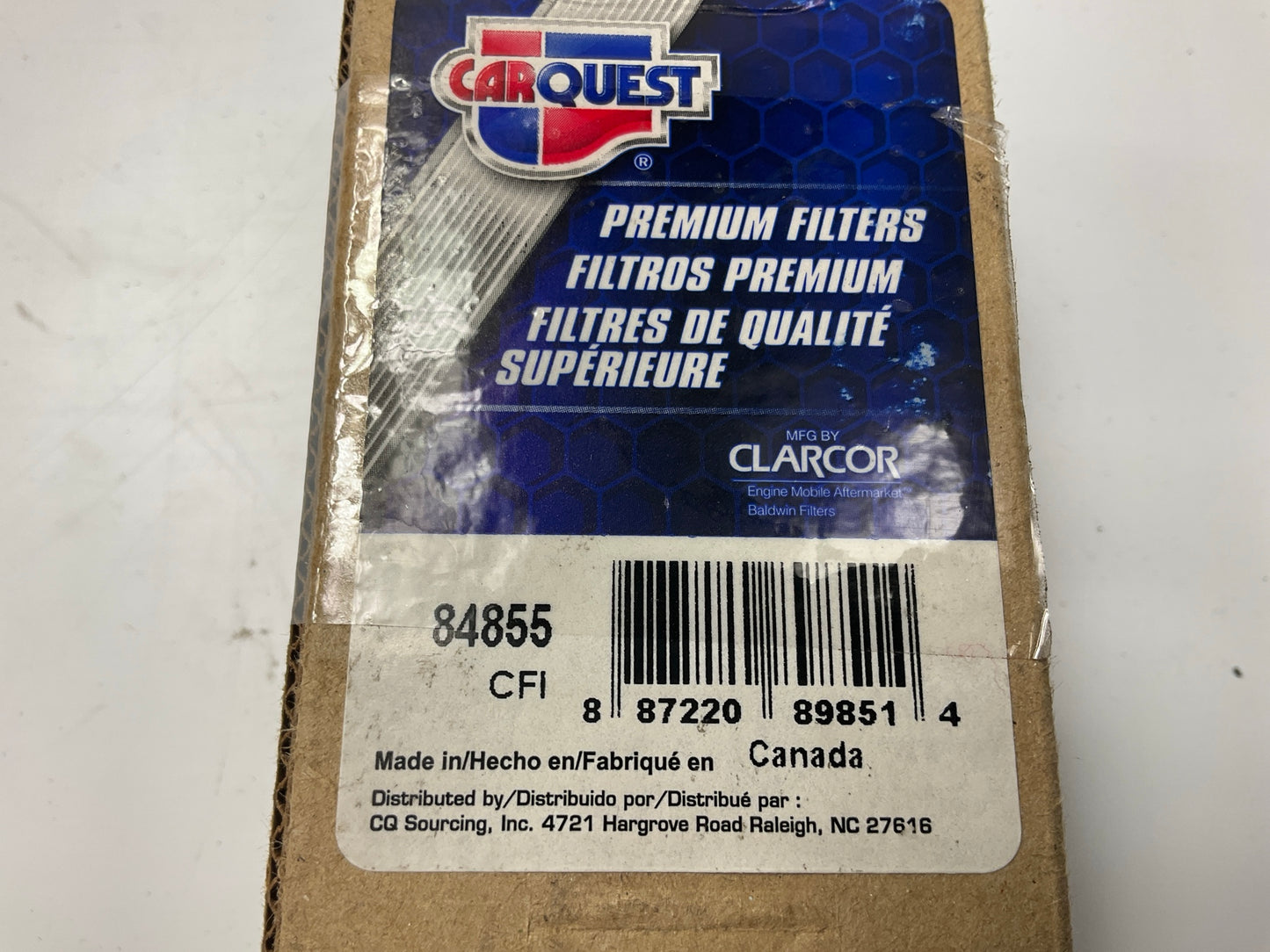 (4) Carquest 84855 Hydraulic Filter Replaces 57855 P167181 2060862 932615Q