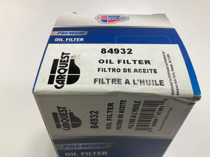 (2) Carquest 84932 Motorcycle Oil Filter