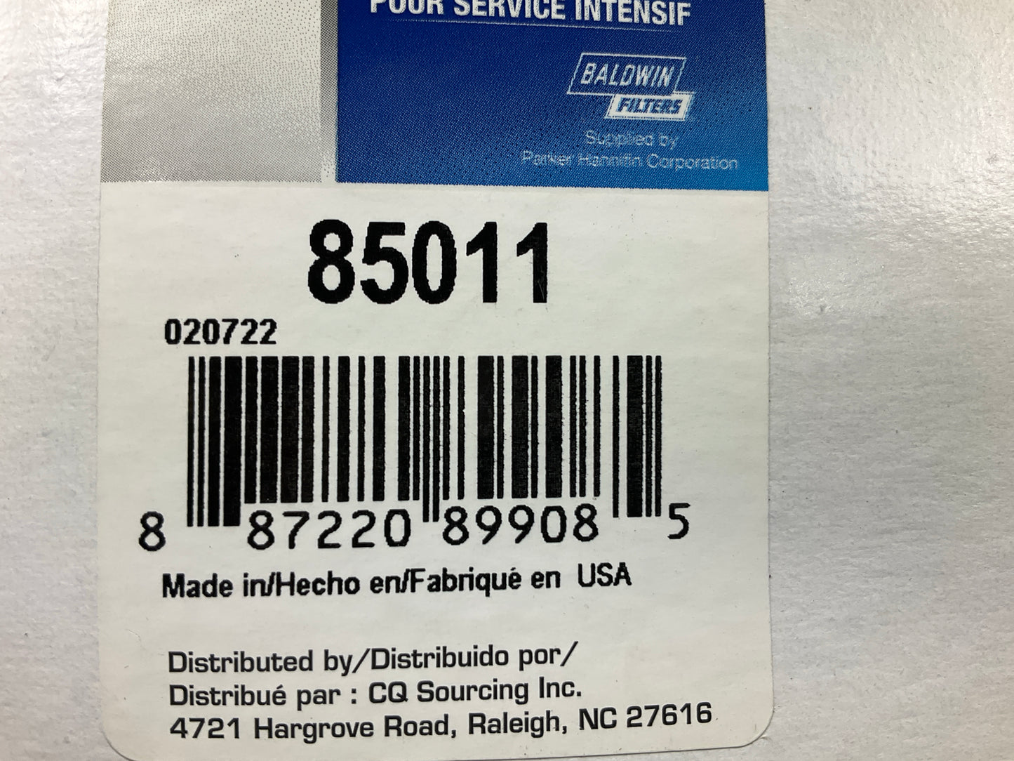 Carquest 85011 Oil Filter - Reeplaces 51011, PF1449, P779005, JC405, 236GB235