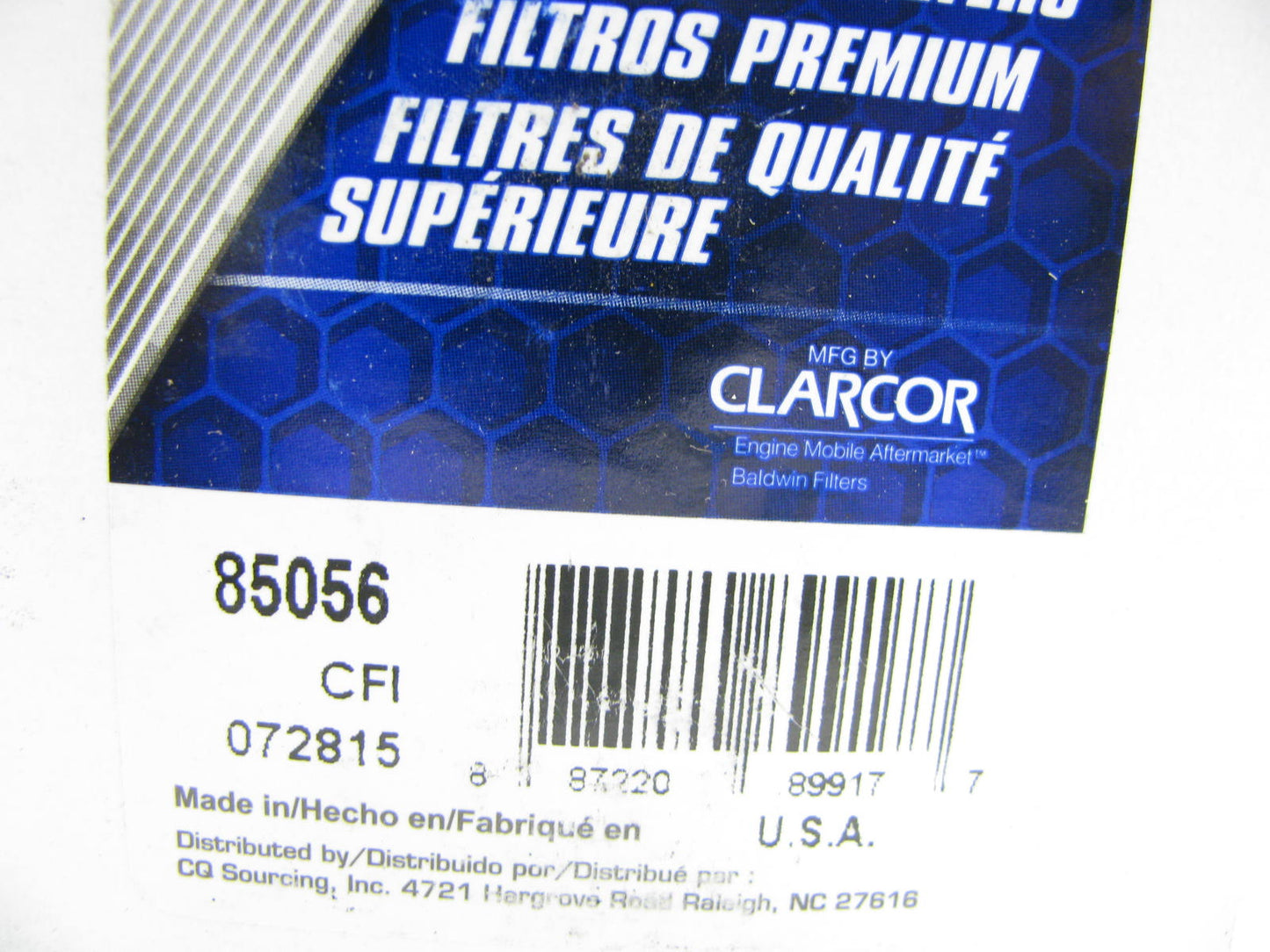 (2) Carquest 85056 Oil Filter Replaces PH8172 51335 L35310 PH2814 LF3826