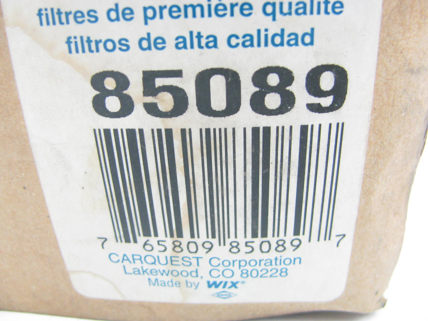 Carquest 85089 Hydraulic Oil Filter Replaces 51089 LP4736 HF6365 PF1724 PT8350