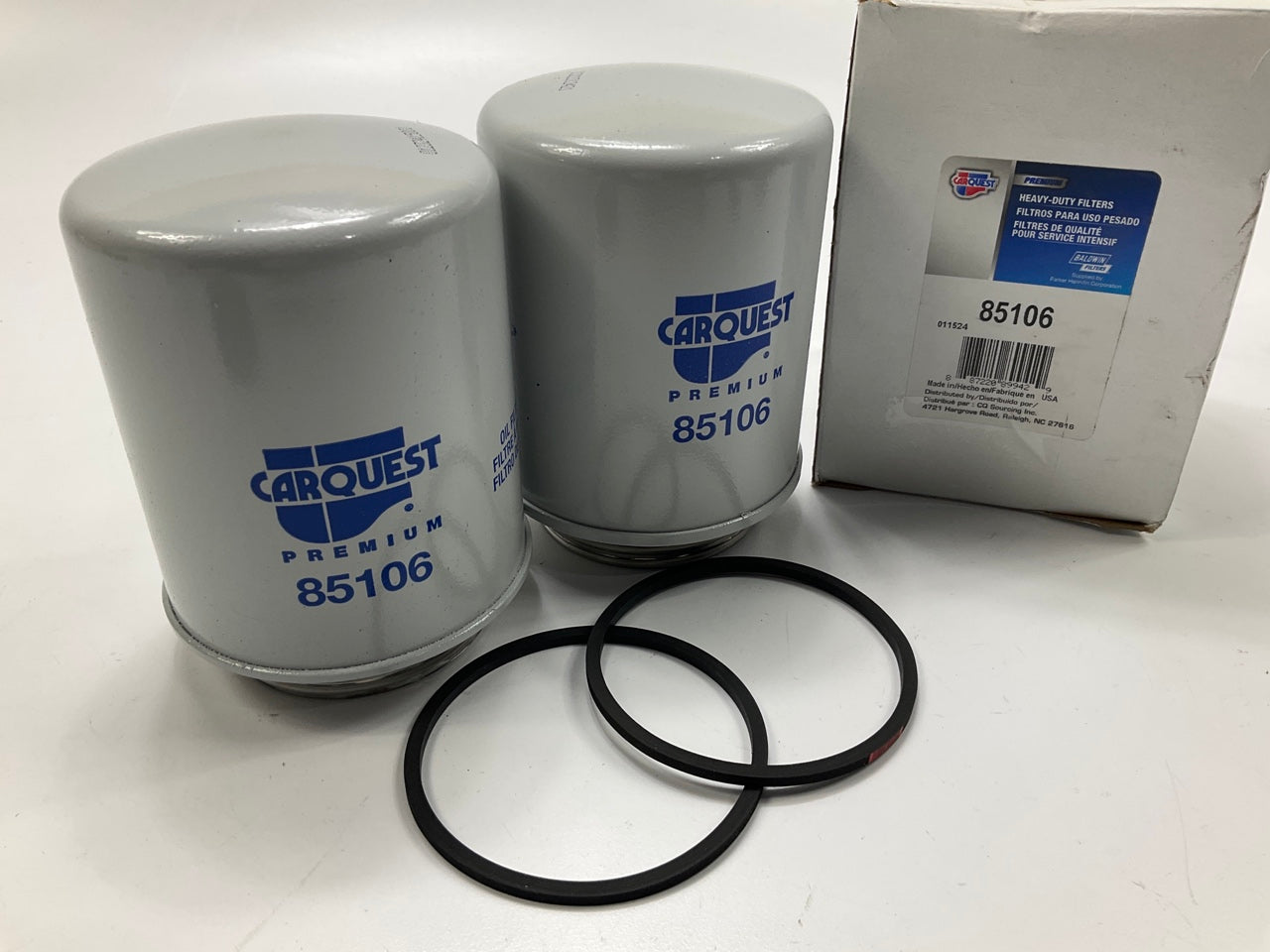 (2) Carquest 85106 Oil Filter Replace C164 51106 LF424 P552451 C428 T40475 LF726