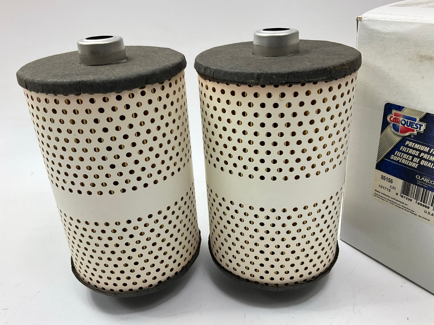 (2) Carquest 85155 Fuel Filter Replaces 51155 C137A L40012 LP155 LF485 LF585
