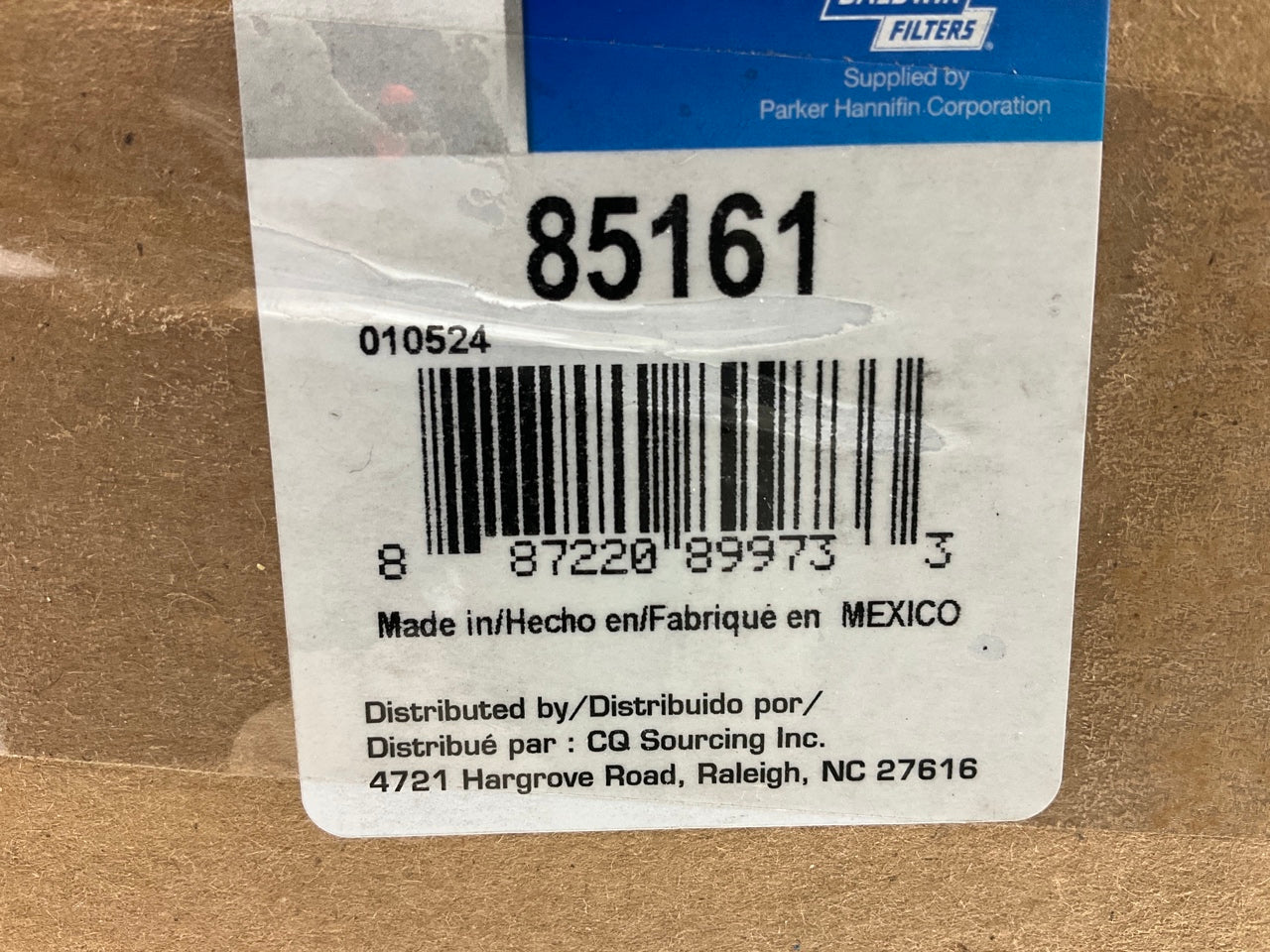(2) Carquest 85161 Oil Filter Replaces: 51434 LP2854 HF758 HF7339 P167425 PF328