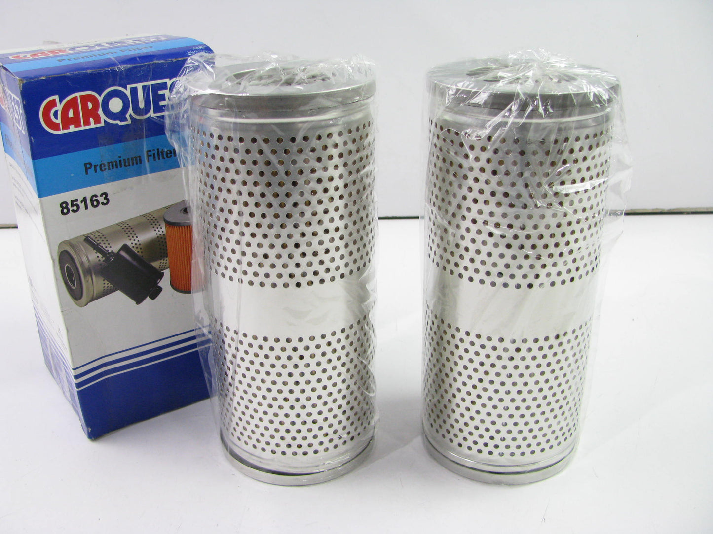 (x2) Carquest 85163  Hydraulic Metal Canister Filter