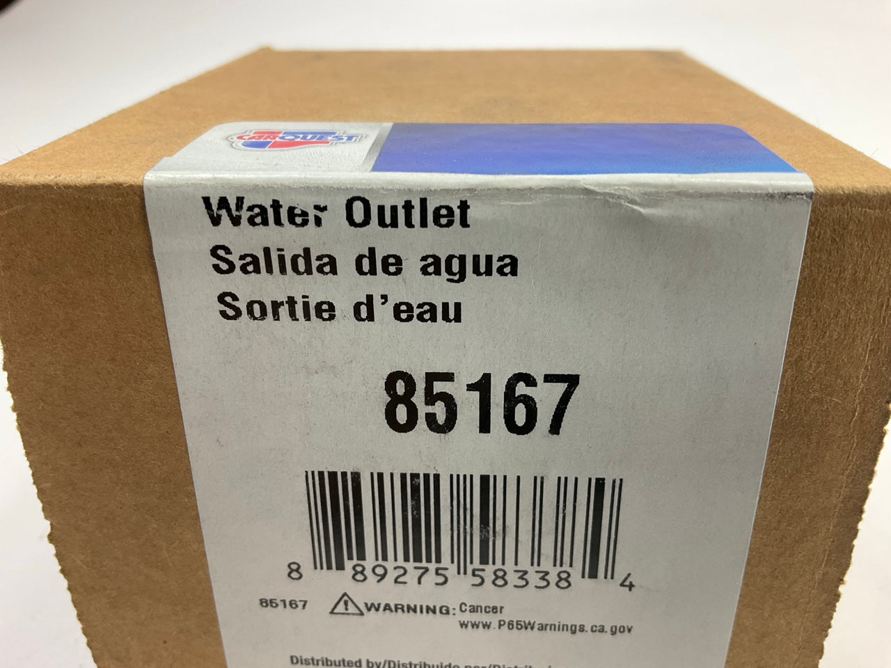 Carquest 85167 Engine Coolant Water Outlet