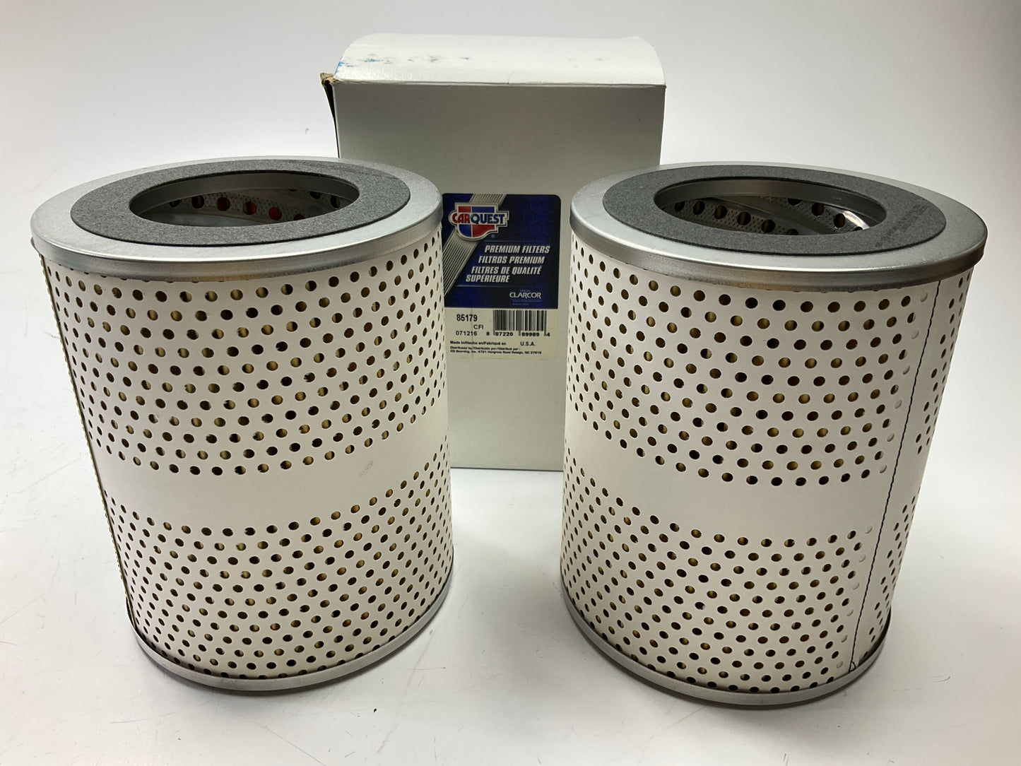 (2) Carquest 85179 Hydraulic Filter Replaces 51179 AH91274 P779616 HF6153