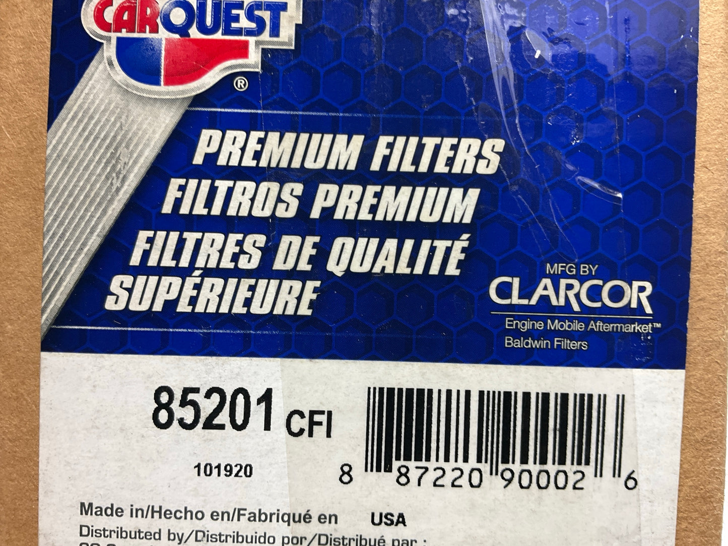 (2) Carquest 85201 Cartridge Lube Metal Canister Filter Replaces 51201, 3000082
