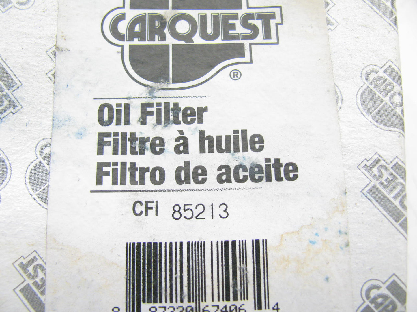 (2) Carquest 85213 Engine Oil Filter