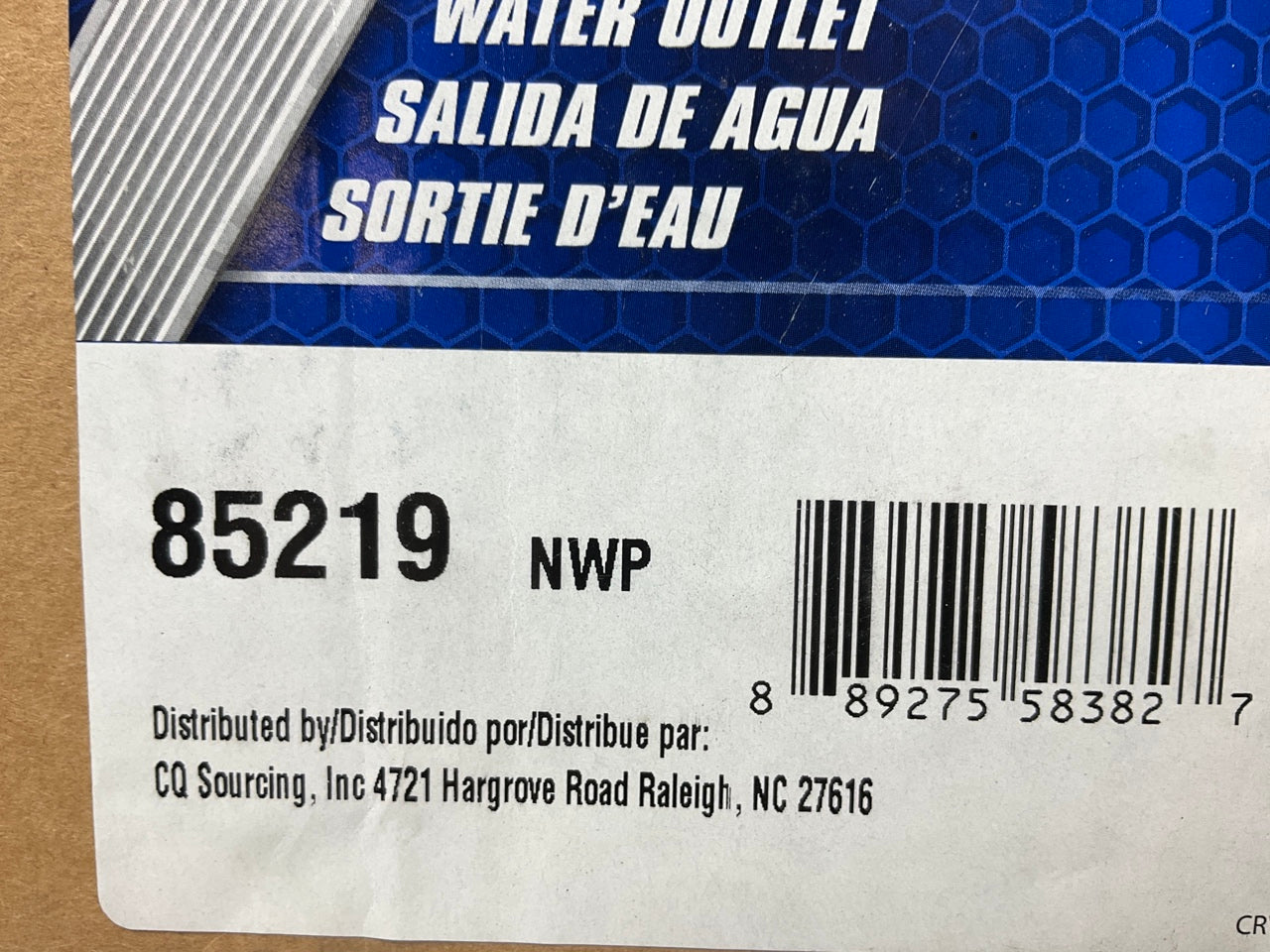 Carquest 85219 Engine Coolant Water Outlet