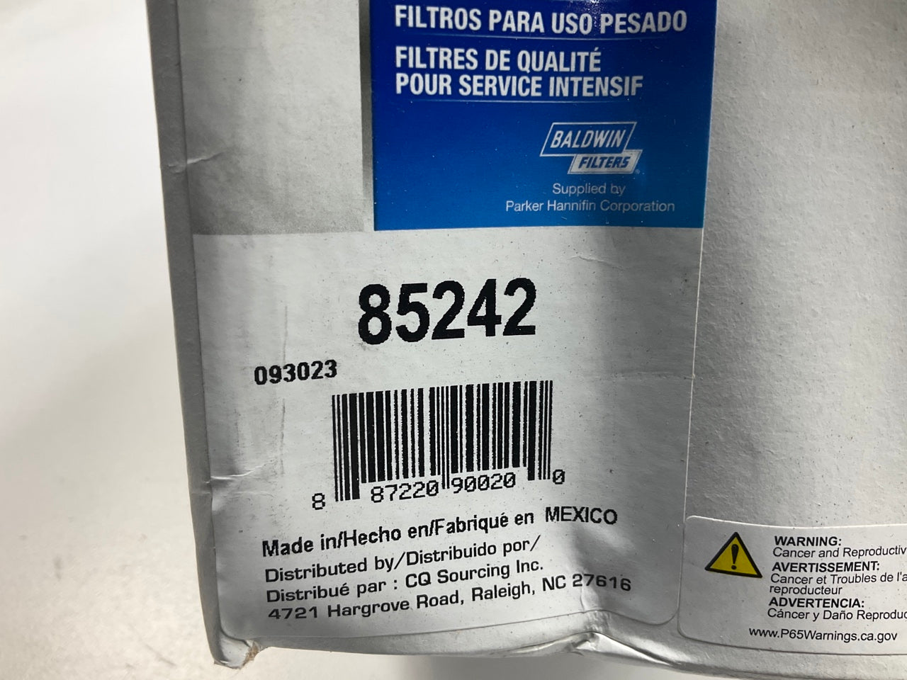 (2) Carquest 85242 Lube Cartridge Oil Filter 51242 L30014 P189 LF587 P559083
