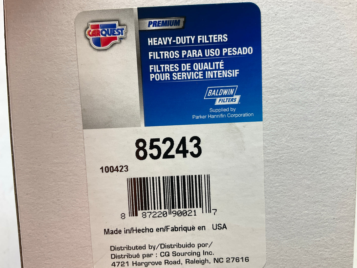 (10) Carquest 85243 HD Oil Filter PF1284 BT112 92243 FP20 152499 FF196J PH20