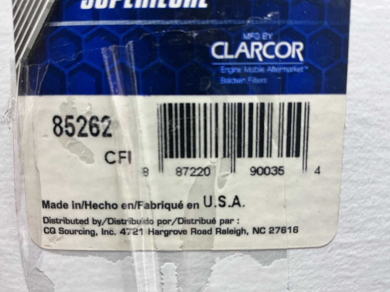 Carquest 85262 Hydraulic Filter Replaces 51262 WGH6198 H36011 LH5739 LF169 C3957