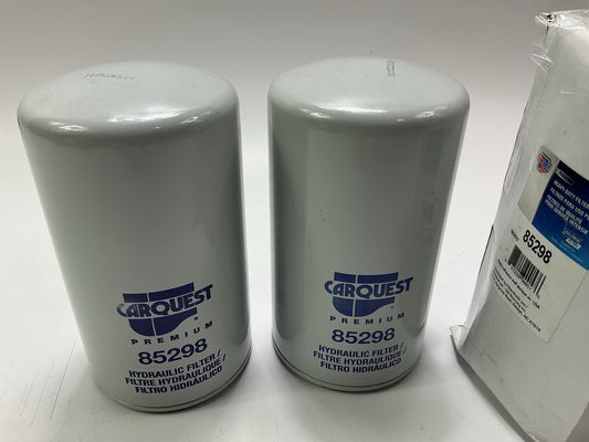 (2) Carquest 85298 Hydraulic Oil Filter Ford Tractor - 51298, FT75,  HF930, LFH8