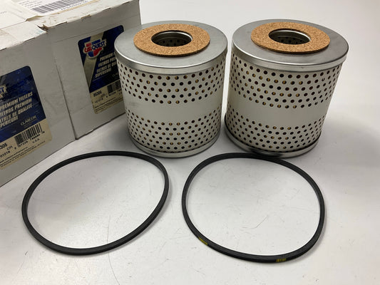(2) Carquest 85305 Cartridge Lube Metal Canister Filter Replaces Wix 51305