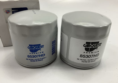 (2) Carquest 85307HD Engine Oil Filter - Replaces Wix 51307