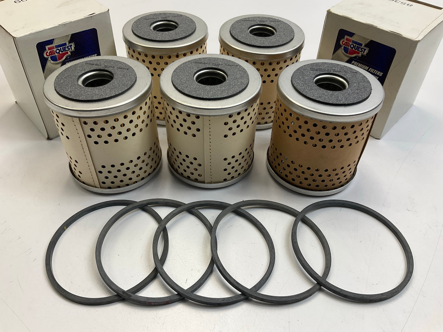 (5) Carquest 85309 Engine Oil Filter 1961-63 Morgan 4/4 Series III 4/4 Series IV