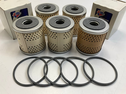 (5) Carquest 85309 Engine Oil Filter 1961-63 Morgan 4/4 Series III 4/4 Series IV