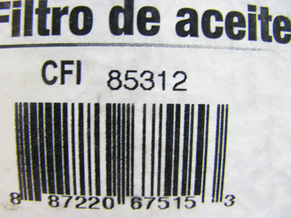 Carquest 85312 Oil Filter Replaces PH922A 51312 LF160 041-8996 7984133