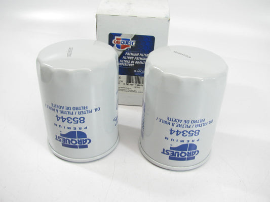 (2) Carquest 85344 Engine Oil Filter Replaces PH3593A 51344 L24458 LFH4978 LF671