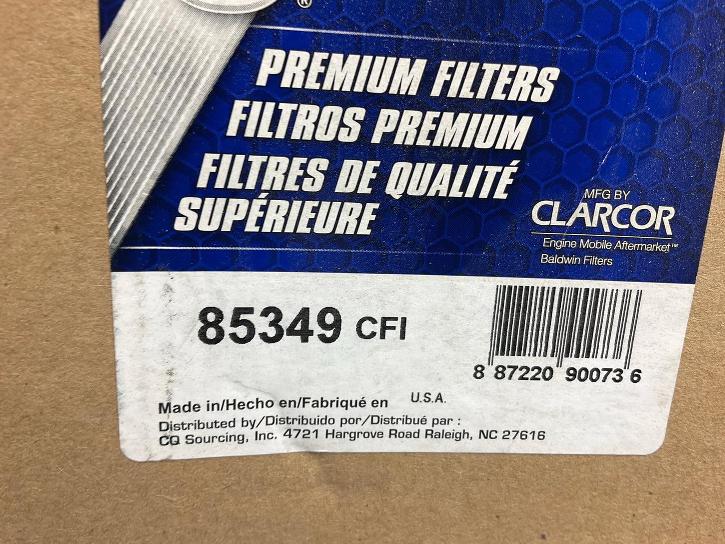 Carquest 85349 Engine Oil Filter