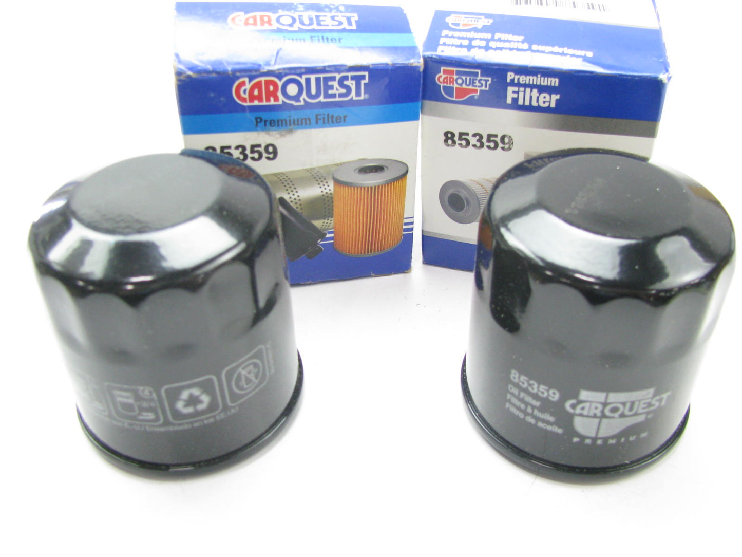 (2) Carquest 85359 Oil Filter Replaces PH6018 57937 ML16818 PH7016 LF588 84937