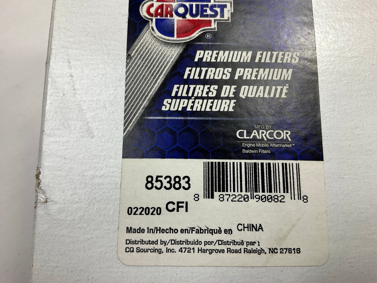 Carquest 85383 Engine Oil Filter