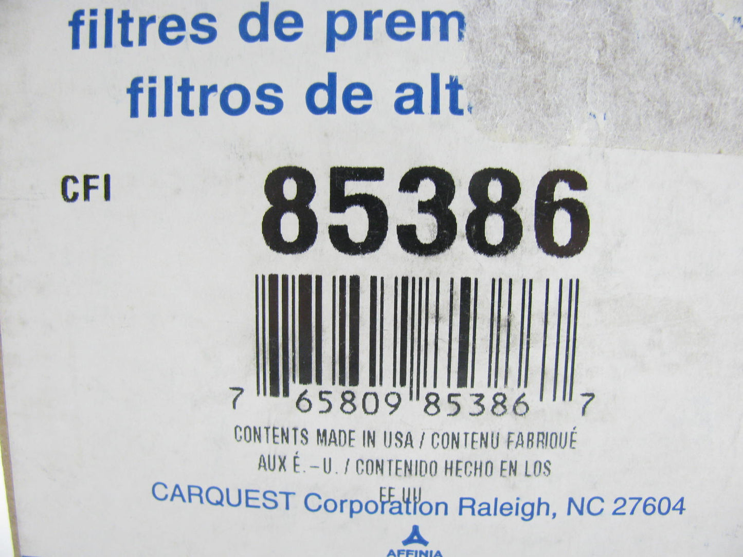 Carquest 85386 Engine Oil Filter Replace 51386 PH4731 51726 L20290 PH2863B LF205
