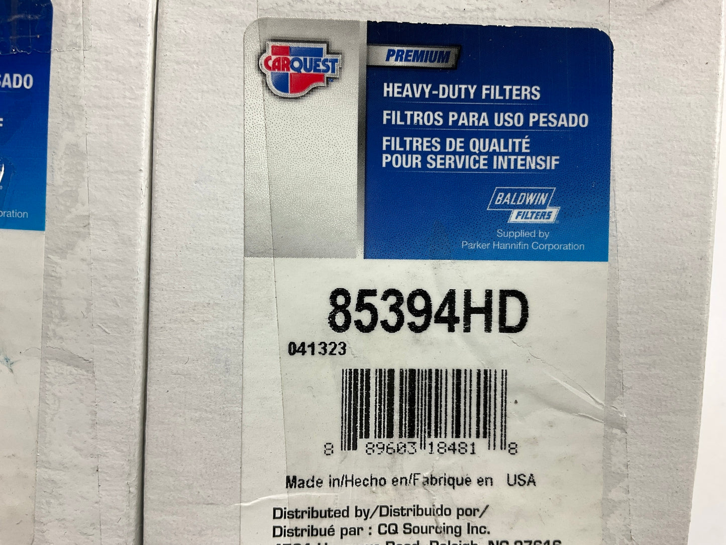 (2) Carquest 85394HD Engine Oil Filter