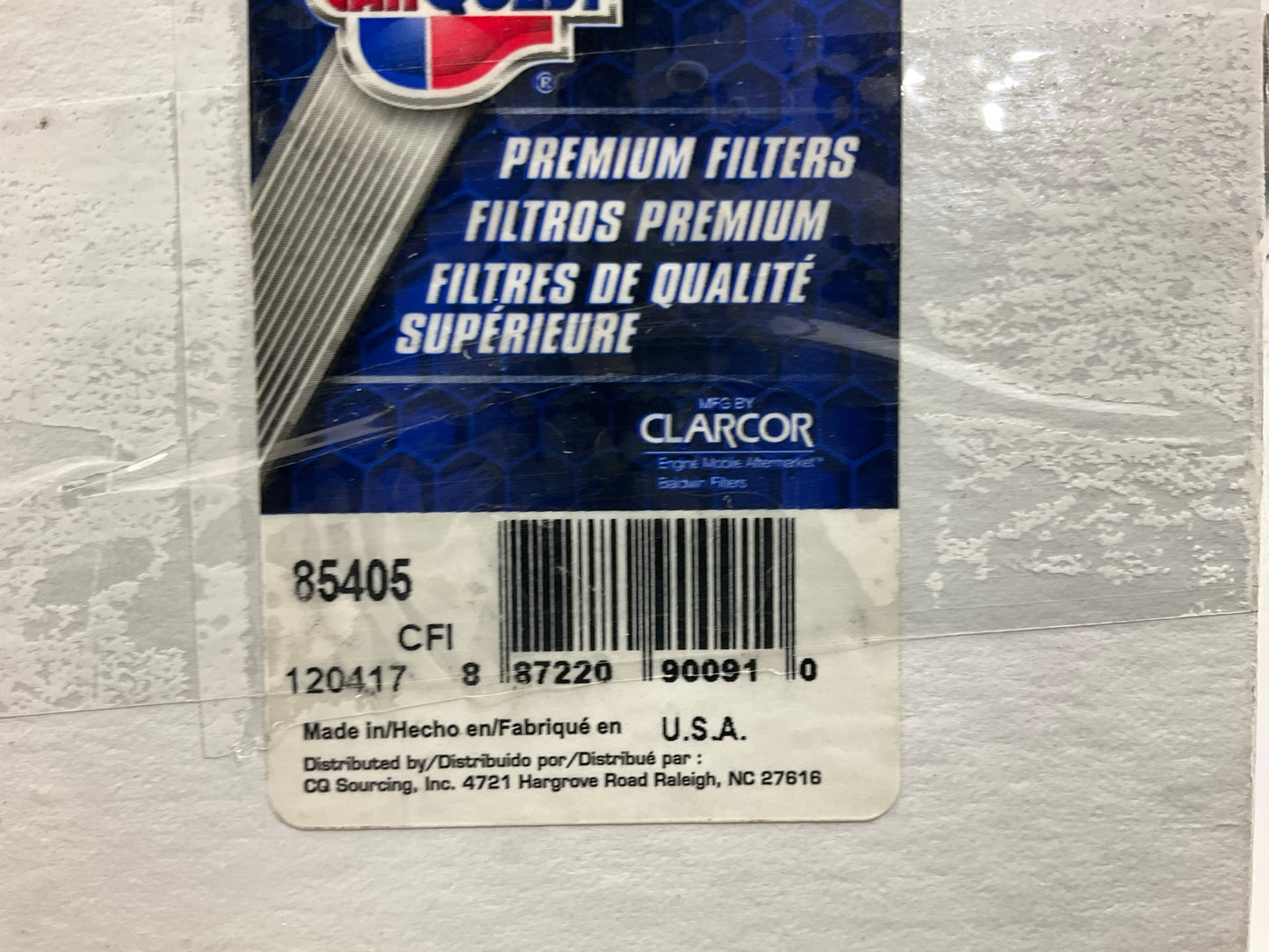(2) Carquest 85405 Hydraulic Filter Replaces 51405, H51141, P1141, LP6061, HF888