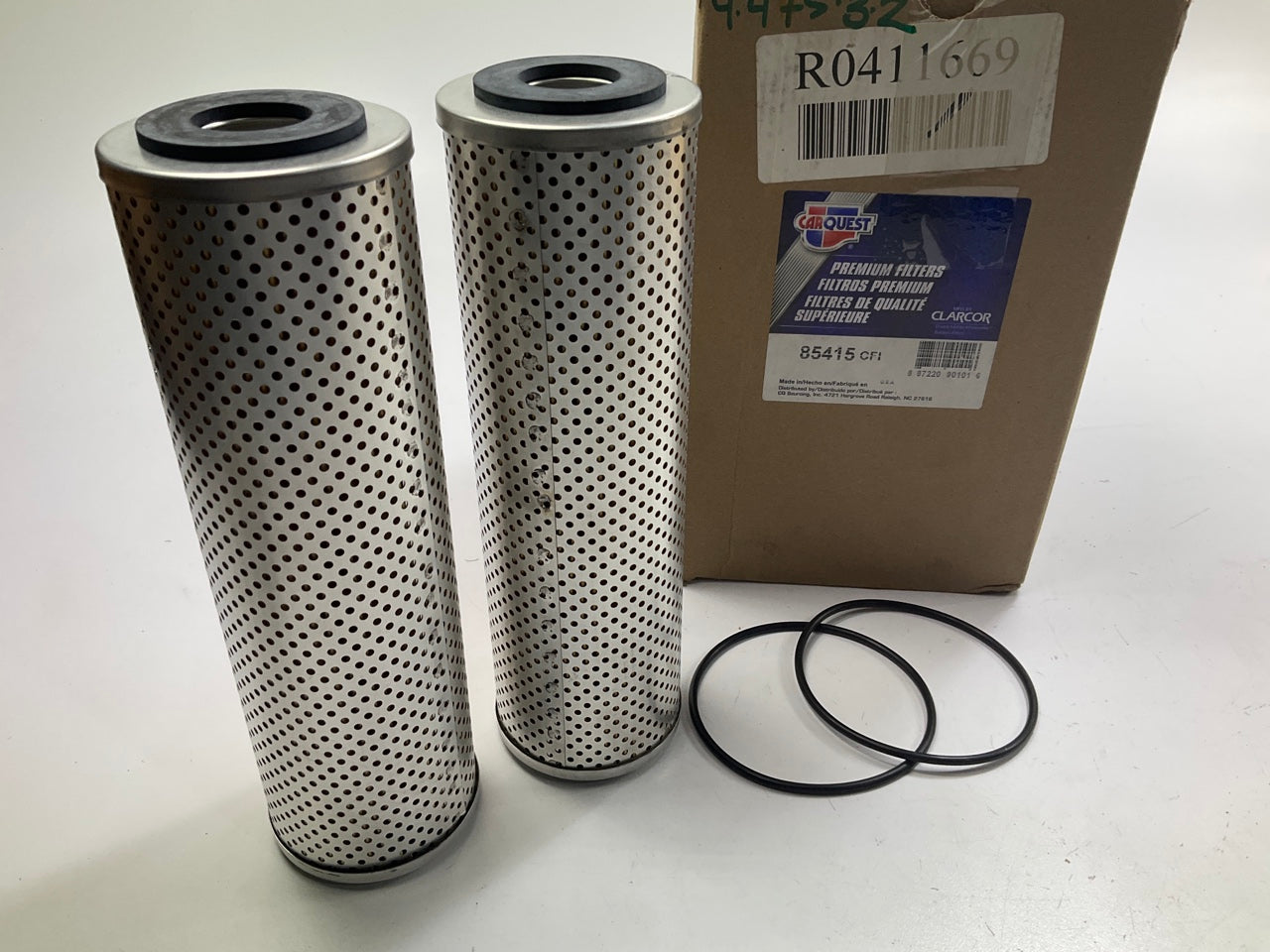 (2) Carquest 85415 Hydraulic Filters - Replaces PT543KIT, 647237, PM6015, 51415