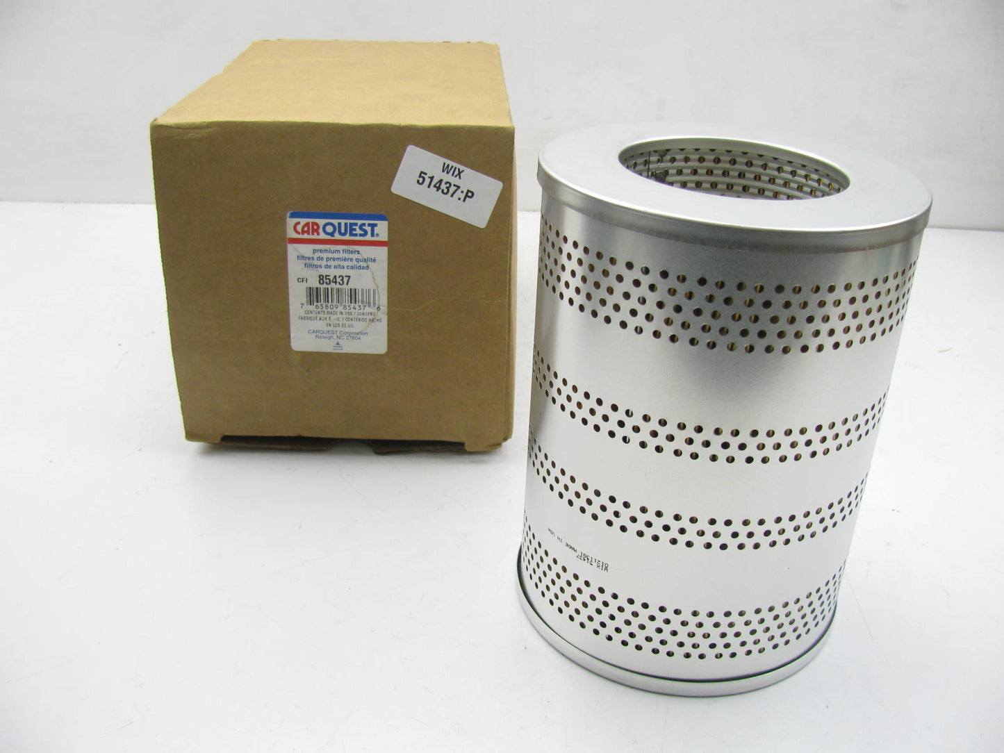 Carquest 85437 Cartridge Fuel Filter For Clark Euclid Ingersoll Rand Compressors
