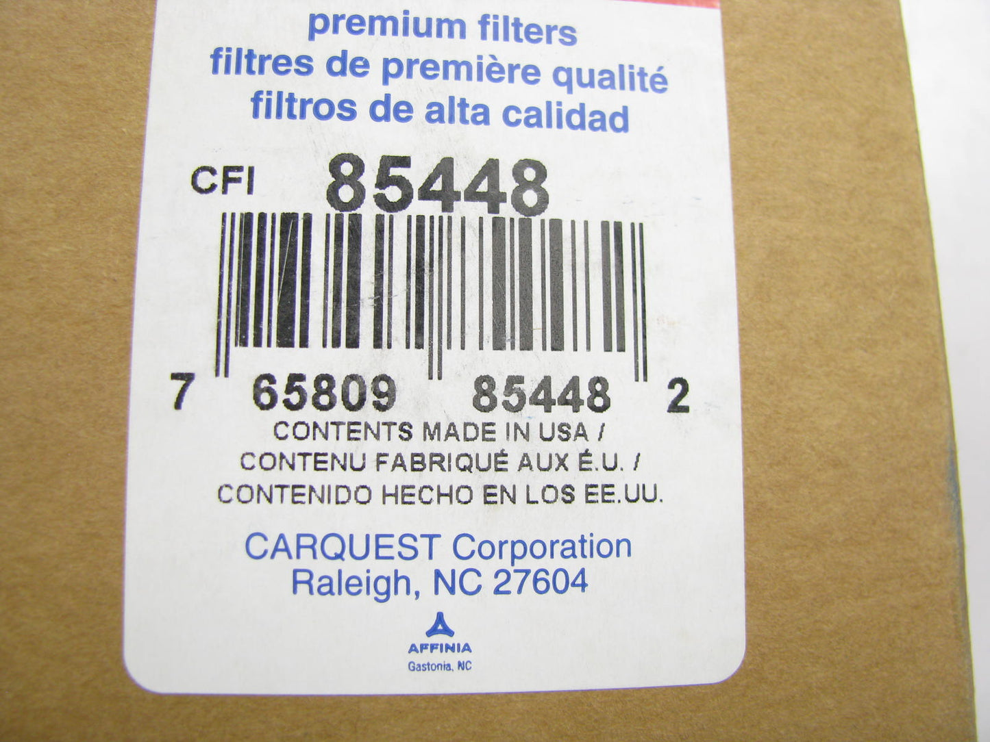 Carquest 85448 Hydraulic Oil Filter Replaces 51448 H36057 LFH4961 HF713 HF6564