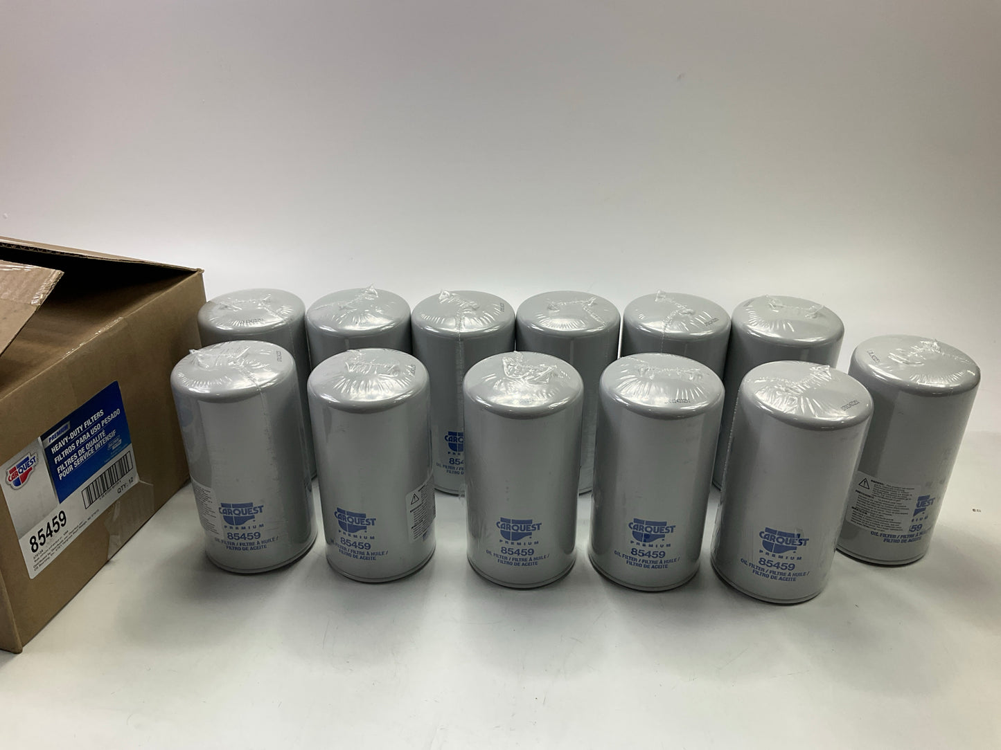 (12) Carquest 85459 Oil Filters - 51773 L40107 51459 PH299 LF496 LF787 P559615