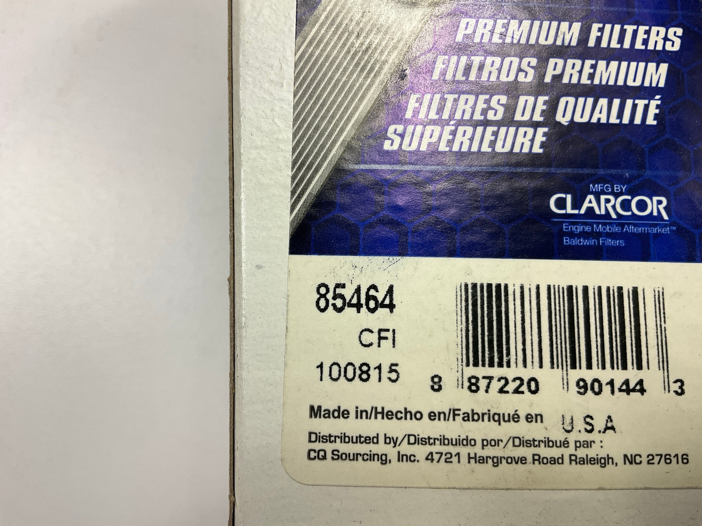 Carquest 85464 Power Steering Filter Replaces 51464 507809C91 P552419 PF2117