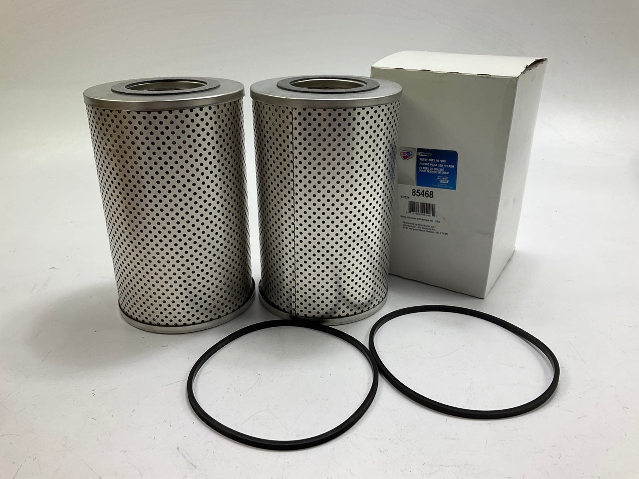 (2) Carquest 85468 Hydraulic Oil Filter Replaces C1664 51608 LP468 HF714 HF6094
