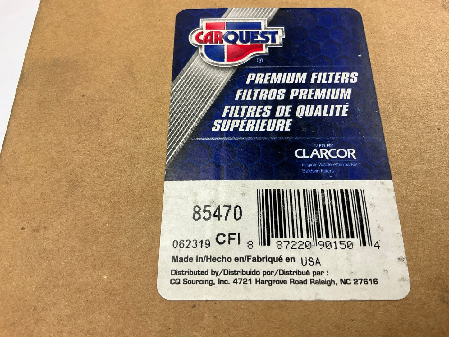 Carquest 85470 Hydraulic Filter Replaces International 388085-R92, 403431-R92