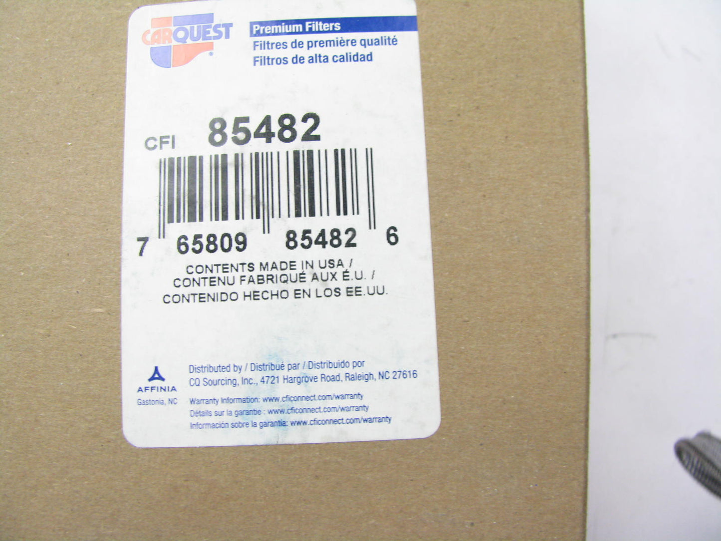 Carquest 85482 Hydraulic Oil Filter Replaces P6883 51482 H56059 LFH4936 HF719
