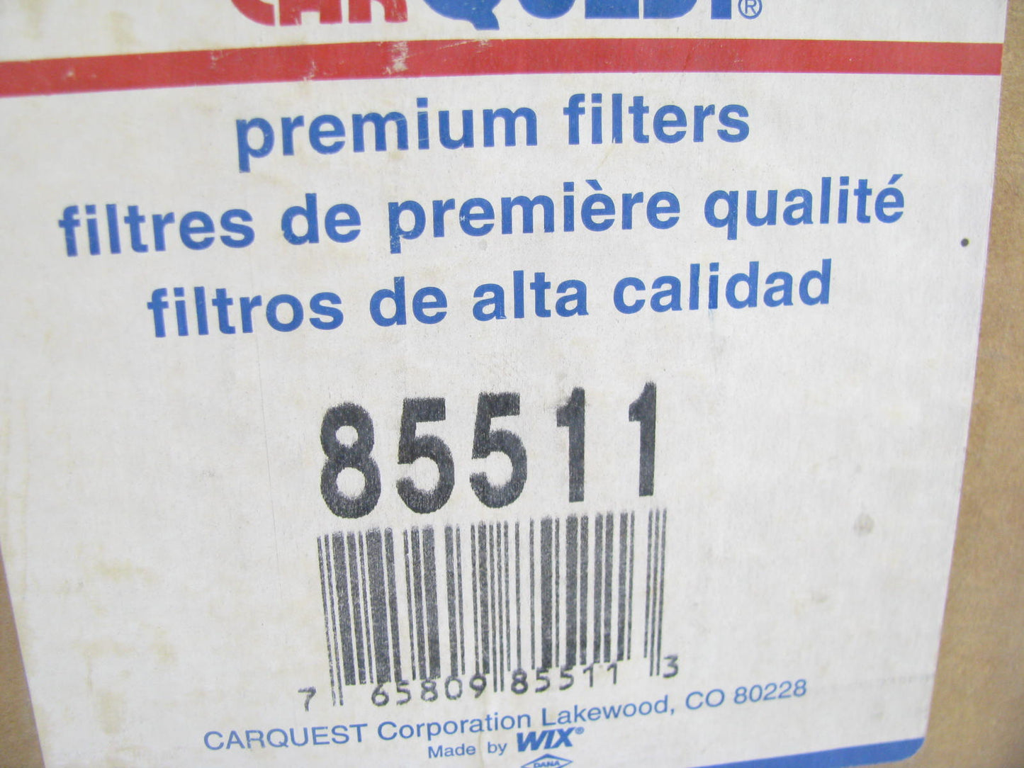 Carquest 85511 Oil Filter Replaces CH45PL 51511 L60060 LP6028-5 LF341 HF6063