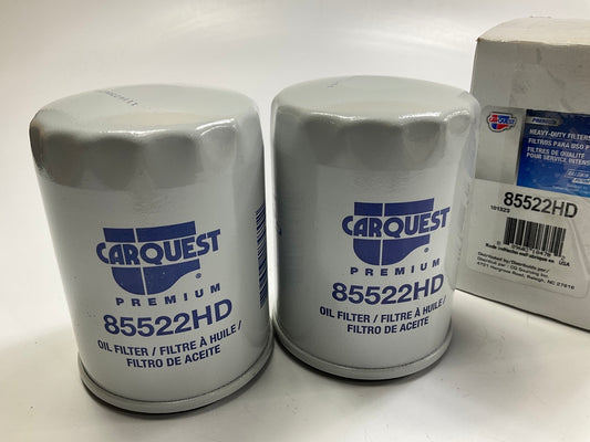(2) Carquest 85522HD Engine Oil Filter